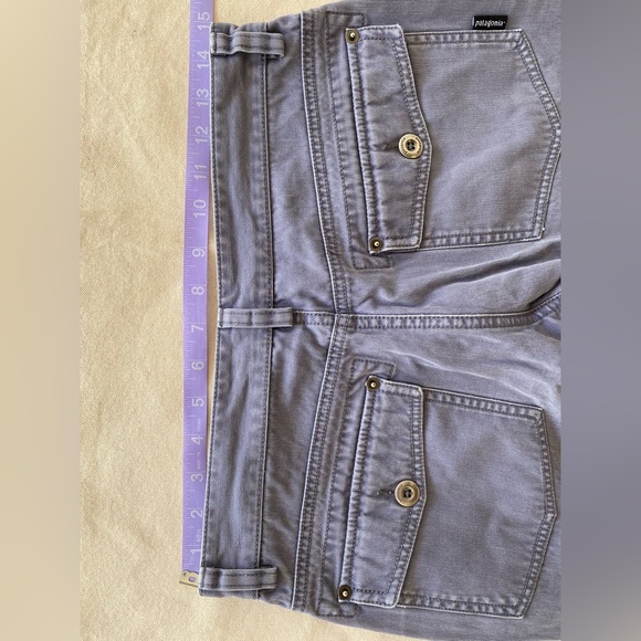 Patagonia Organic Cotton Women's Slate Grey Straight Leg Pants Size 6 Casual - Picture 7 of 8